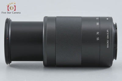 【中古】Canon キヤノン EF-M 55-200mm f/4.5-6.3 IS STM ブラック
