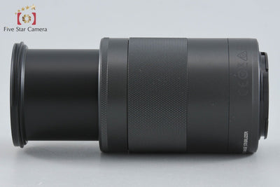 【中古】Canon キヤノン EF-M 55-200mm f/4.5-6.3 IS STM ブラック