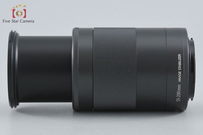 【中古】Canon キヤノン EF-M 55-200mm f/4.5-6.3 IS STM ブラック