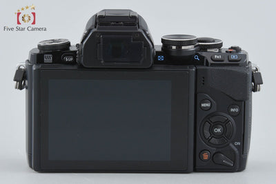 【中古】OLYMPUS オリンパス OM-D E-M10 ブラック ミラーレス一眼カメラ シャッター回数僅少