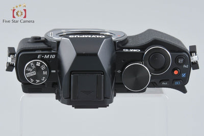 【中古】OLYMPUS オリンパス OM-D E-M10 ブラック ミラーレス一眼カメラ シャッター回数僅少