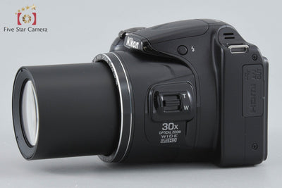 【中古】Nikon ニコン COOLPIX L820 ブラック コンパクトデジタルカメラ