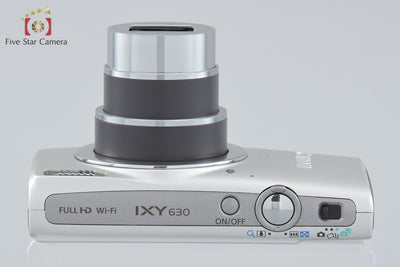 【中古】Canon キヤノン IXY 630 シルバー コンパクトデジタルカメラ