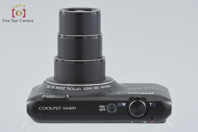 【中古】Nikon ニコン COOLPIX S6400 スマートブラック コンパクトデジタルカメラ 元箱付き