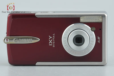 【中古】Canon キヤノン IXY Digital L2 スターガーネット コンパクトデジタルカメラ 元箱付き