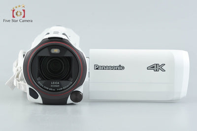【中古】Panasonic パナソニック HC-VX992M ピュアホワイト デジタル4Kビデオカメラ 元箱付き