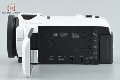 【中古】Panasonic パナソニック HC-VX992M ピュアホワイト デジタル4Kビデオカメラ 元箱付き