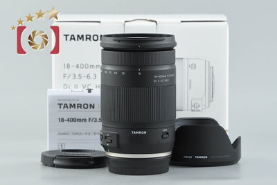【中古】TAMRON タムロン B028 18-400mm f/3.5-6.3 Di II VC HLD キヤノン用 元箱付き