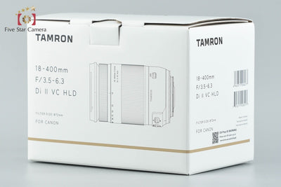 【中古】TAMRON タムロン B028 18-400mm f/3.5-6.3 Di II VC HLD キヤノン用 元箱付き