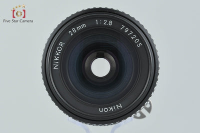 【中古】Nikon ニコン Ai-S NIKKOR 28mm f/2.8