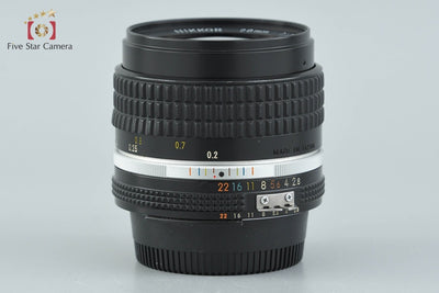 【中古】Nikon ニコン Ai-S NIKKOR 28mm f/2.8