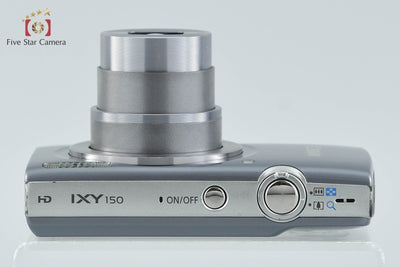 【中古】Canon キヤノン IXY 150 シルバー コンパクトデジタルカメラ