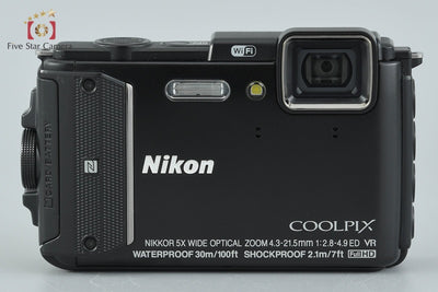 【中古】Nikon ニコン COOLPIX AW130 ブラック コンパクトデジタルカメラ