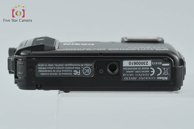 【中古】Nikon ニコン COOLPIX AW130 ブラック コンパクトデジタルカメラ