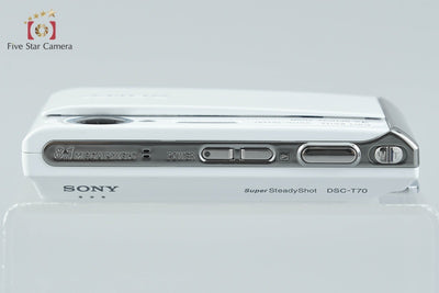 【中古】SONY ソニー Cyber-Shot DSC-T70 ホワイト デジタルスチルカメラ