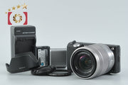 【中古】SONY ソニー α NEX-5 ズームレンズキット ブラック
