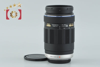 【中古】OLYMPUS オリンパス M.ZUIKO DIGITAL ED 75-300mm f/4.8-6.7 ブラック