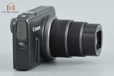 【中古】Canon キヤノン PowerShot SX260 HS ブラック コンパクトデジタルカメラ