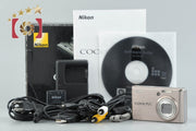 【中古】Nikon ニコン COOLPIX S600 ピンクゴールド コンパクトデジタルカメラ 元箱付き