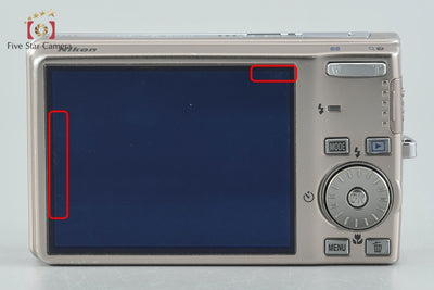 【中古】Nikon ニコン COOLPIX S600 ピンクゴールド コンパクトデジタルカメラ 元箱付き
