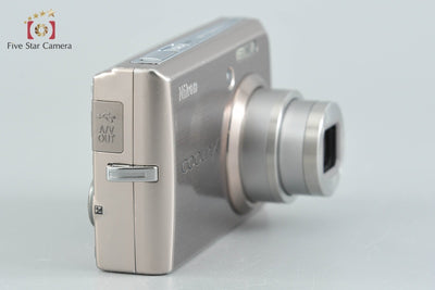 【中古】Nikon ニコン COOLPIX S600 ピンクゴールド コンパクトデジタルカメラ 元箱付き