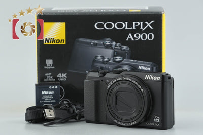 【中古】Nikon ニコン COOLPIX A900 ブラック コンパクトデジタルカメラ 元箱付き