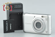 【中古】Canon キヤノン PowerShot A3100 IS シルバー コンパクトデジタルカメラ