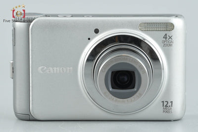 【中古】Canon キヤノン PowerShot A3100 IS シルバー コンパクトデジタルカメラ