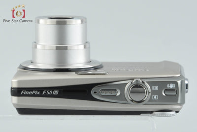 【中古】FUJIFILM 富士フイルム FINEPIX F50fd シルバー コンパクトデジタルカメラ