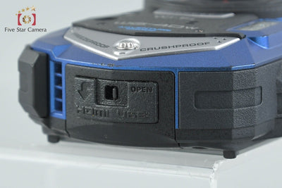 【中古】RICOH リコー PENTAX ペンタックス WG-40W ブルー コンパクトデジタルカメラ シャッター回数僅少