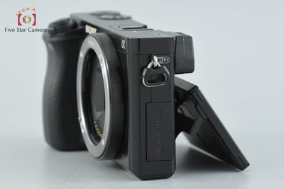 【中古】SONY ソニー α6000 ILCE-6000 ブラック ミラーレス一眼カメラ 多言語対応