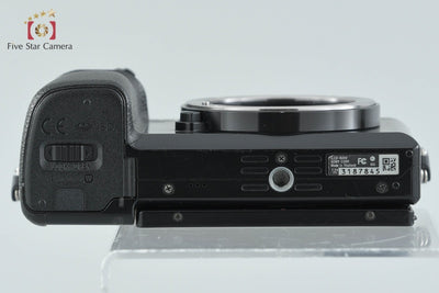 【中古】SONY ソニー α6000 ILCE-6000 ブラック ミラーレス一眼カメラ 多言語対応