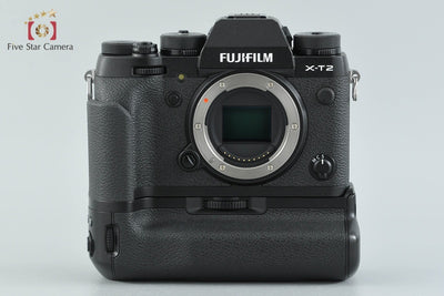 【中古】FUJIFILM 富士フィルム X-T2 ブラック + VPB-XT2 縦位置パワーブースターグリップ - 2枚目