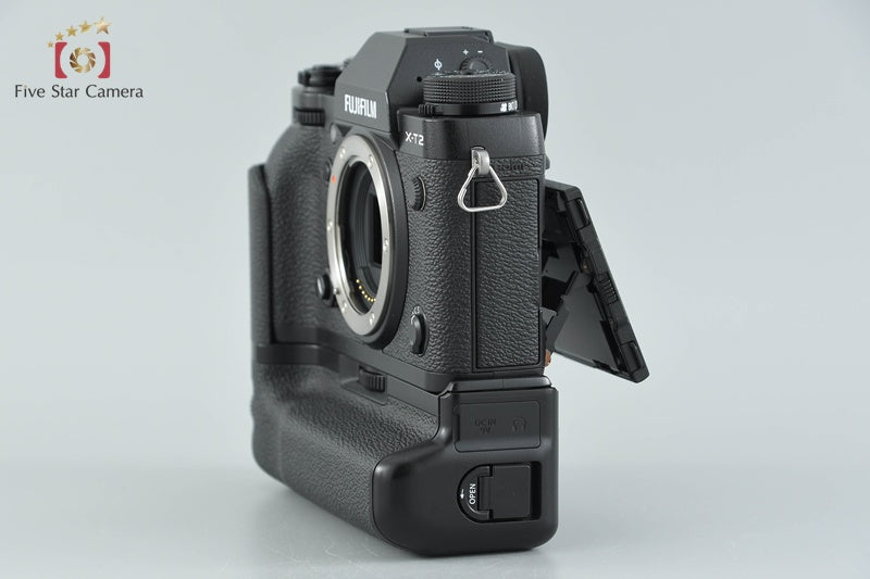 【中古】FUJIFILM 富士フィルム X-T2 ブラック + VPB-XT2 縦位置パワーブースターグリップ - 3枚目