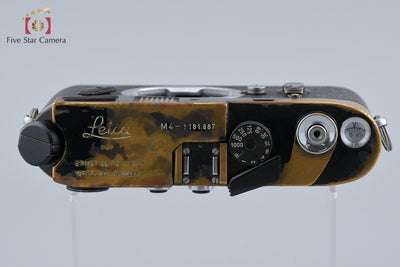 【中古】Leica ライカ M4 オリジナルブラックペイント 1967年製 シリアル1181万番台 レンジファインダーフィルムカメラ