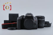 【中古】Canon キヤノン EOS Kiss X10i + EF-S 18-55mm f/4-5.6 IS STM シャッター回数僅少