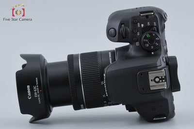 【中古】Canon キヤノン EOS Kiss X10i + EF-S 18-55mm f/4-5.6 IS STM シャッター回数僅少