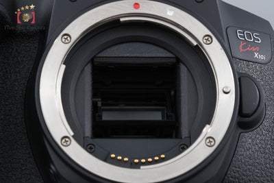 【中古】Canon キヤノン EOS Kiss X10i + EF-S 18-55mm f/4-5.6 IS STM シャッター回数僅少