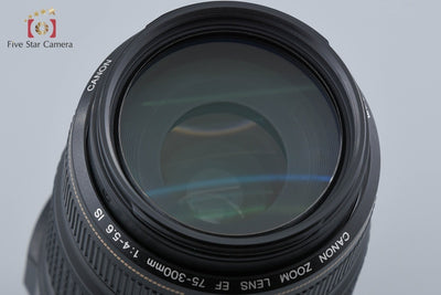 【中古】Canon キヤノン EF 75-300mm f/4-5.6 IS USM