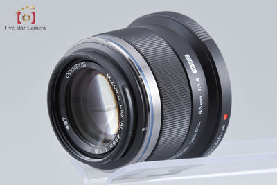 【中古】OLYMPUS オリンパス M.ZUIKO DIGITAL 45mm f/1.8 ブラック