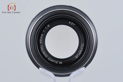 【中古】OLYMPUS オリンパス M.ZUIKO DIGITAL 45mm f/1.8 ブラック