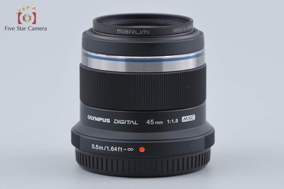 【中古】OLYMPUS オリンパス M.ZUIKO DIGITAL 45mm f/1.8 ブラック