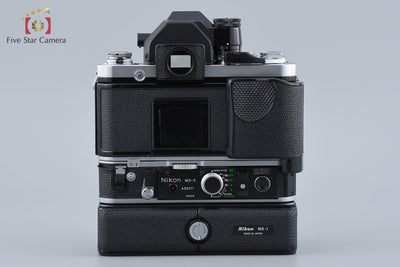 【中古】Nikon ニコン F2 フォトミック S シルバー + MD-2 + MB-1 モータードライブ