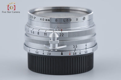 【中古】Canon キヤノン 28mm f/2.8 L39 ライカスクリューマウント