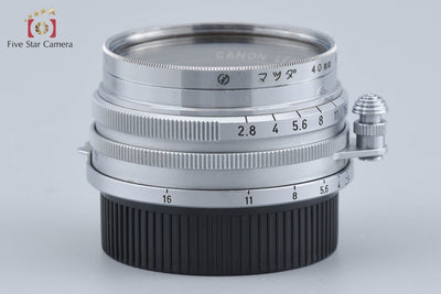 【中古】Canon キヤノン 28mm f/2.8 L39 ライカスクリューマウント