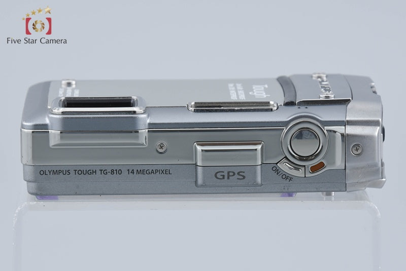 中古】OLYMPUS オリンパス TOUGH TG-810 シルバー コンパクトデジタル