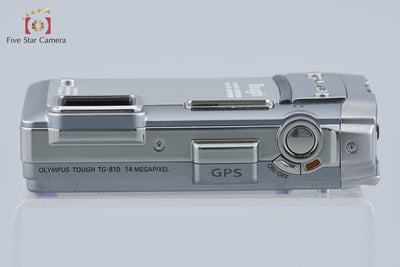 【中古】OLYMPUS オリンパス TOUGH TG-810 シルバー コンパクトデジタルカメラ