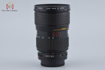 【中古】Canon キヤノン New FD 28-85mm f/4