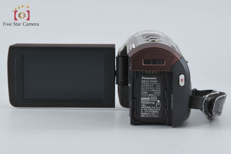 中古】Panasonic パナソニック HC-V620M ブラウン デジタル