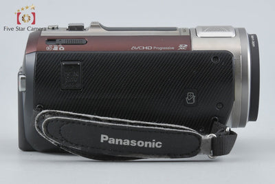 【中古】Panasonic パナソニック HC-V620M ブラウン デジタルハイビジョンビデオカメラ
